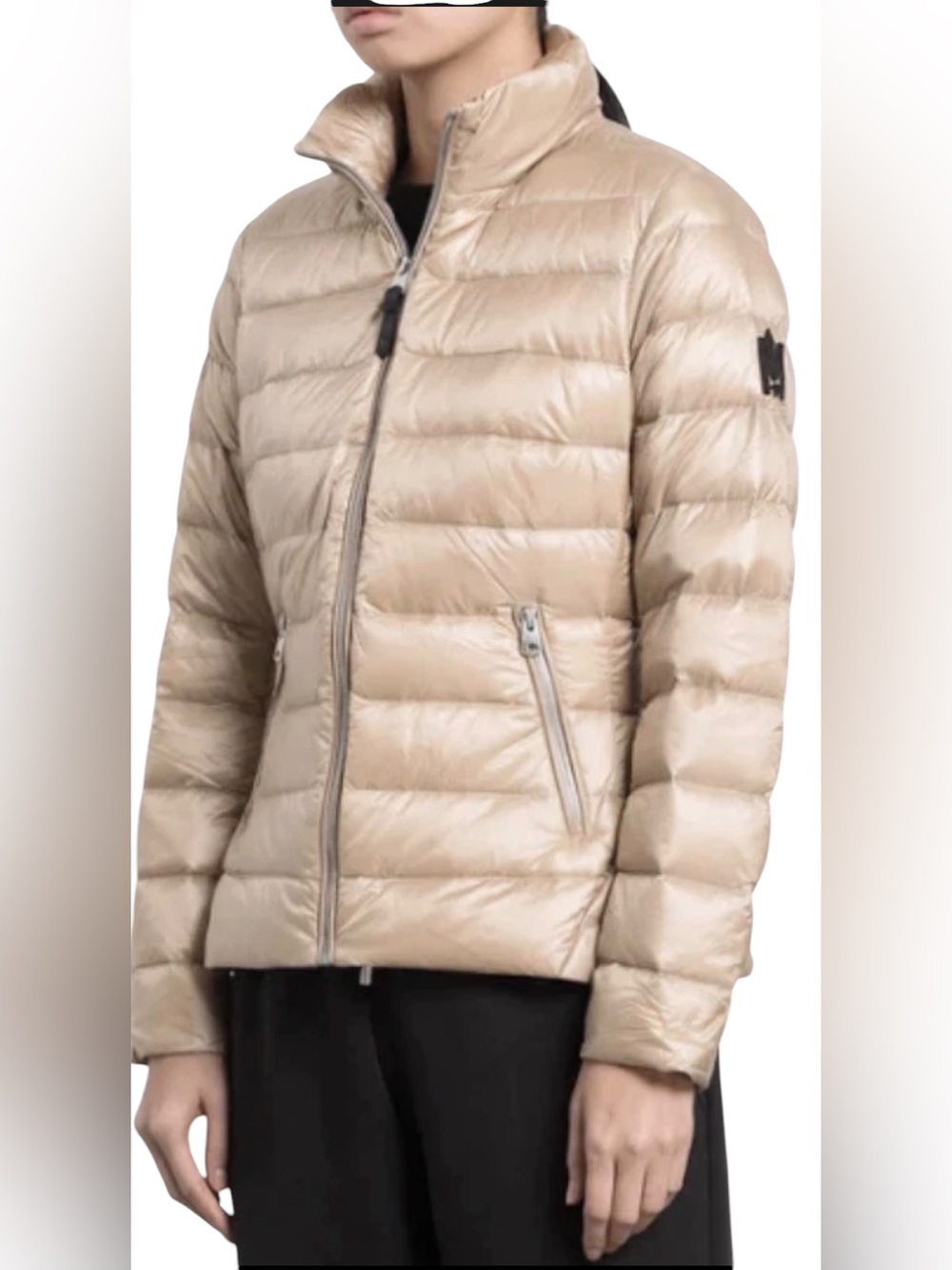 Mackage Beige Puffer Jacket Size Medium